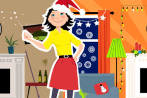 Cómo limpiar tu casa antes de las fiestas navideñas