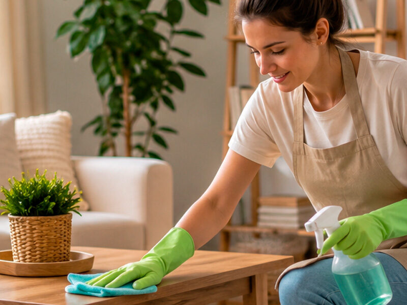 Limpieza después del verano: muebles, habitaciones y más